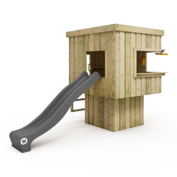 Moderna casetta su palafitta per bambini Wickey CubicCabin High con scala  835250_k