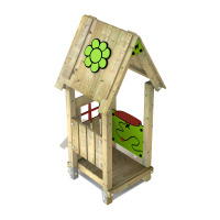 Casetta per bambini Wickey PRO Shack per spazi pubblici  100821