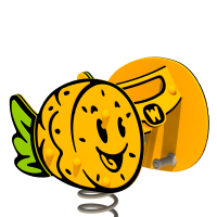 Gioco a molla Wickey PRO ananas "Tastey"  100281_k