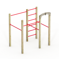 Area fitness all'aperto Wickey FIT Base 615  831243