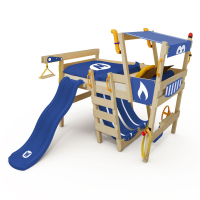 Letto a soppalco Wickey CrAzY Smoky con scivolo  630760_k