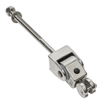 Gancio altalena Premium in acciaio inossidabile  619014