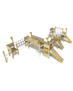 Parco giochi da esterno Wickey PRO MAGIC Bounce  100360