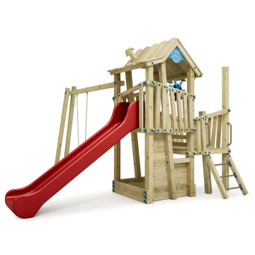 Scivolo per bambini da giardino in HDPE - 'REX' altezza 120 cm