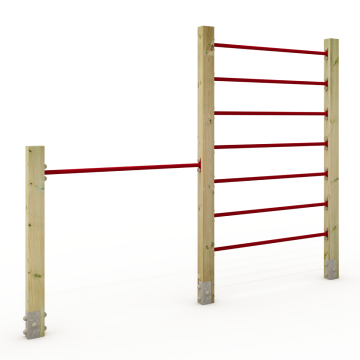 Scala per l'arrampicata con barra ginnica singola Wickey PRO Tumble 318PX  100722