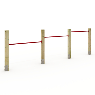 Barra ginnica tripla Wickey PRO Tumble 413PX  100720