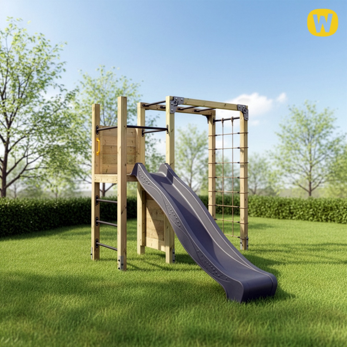 Parco giochi con scala orizzontale Wickey FIT Cross 652 835719_k