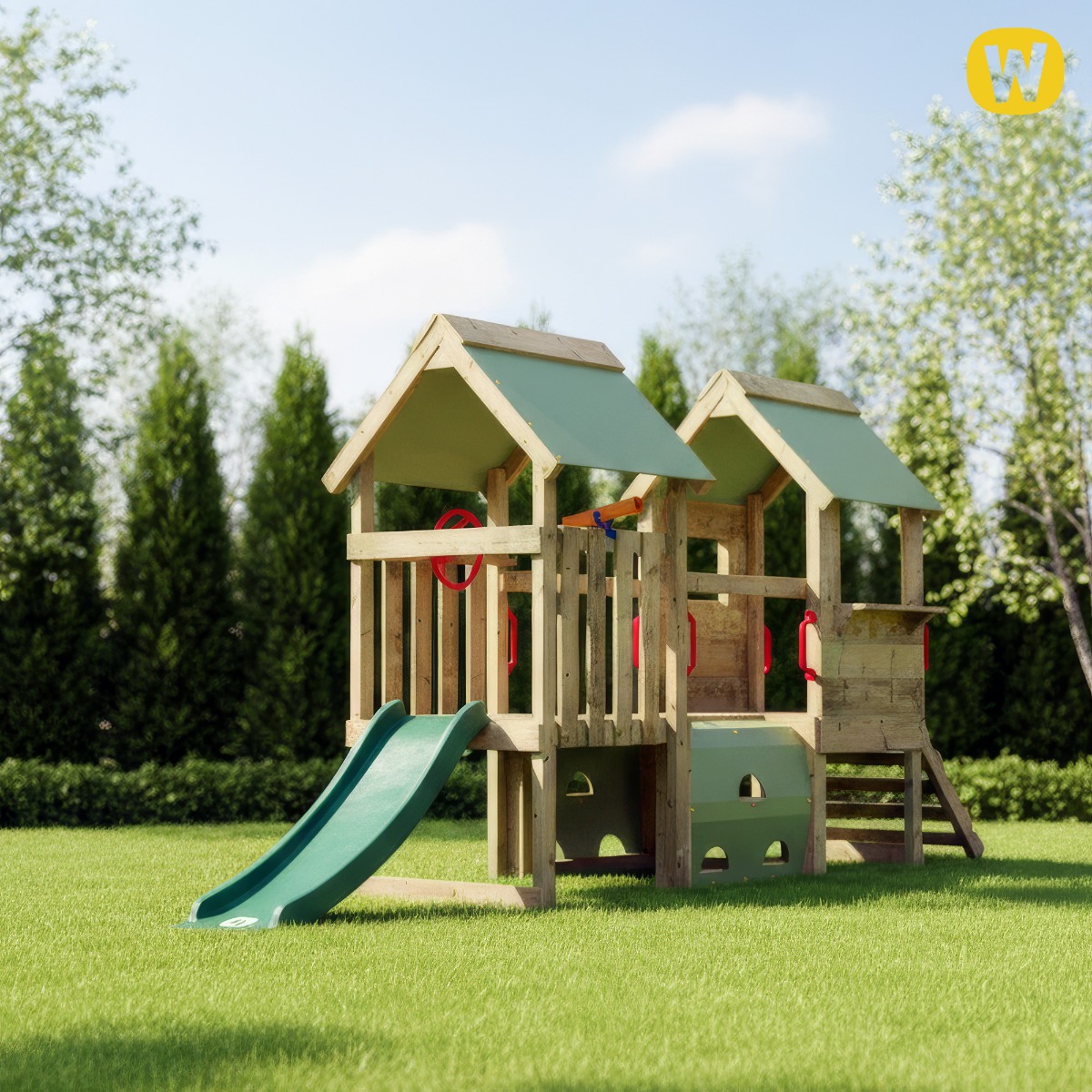 Parco giochi per bimbi piccoli Wickey My First Playground 2 833907_k