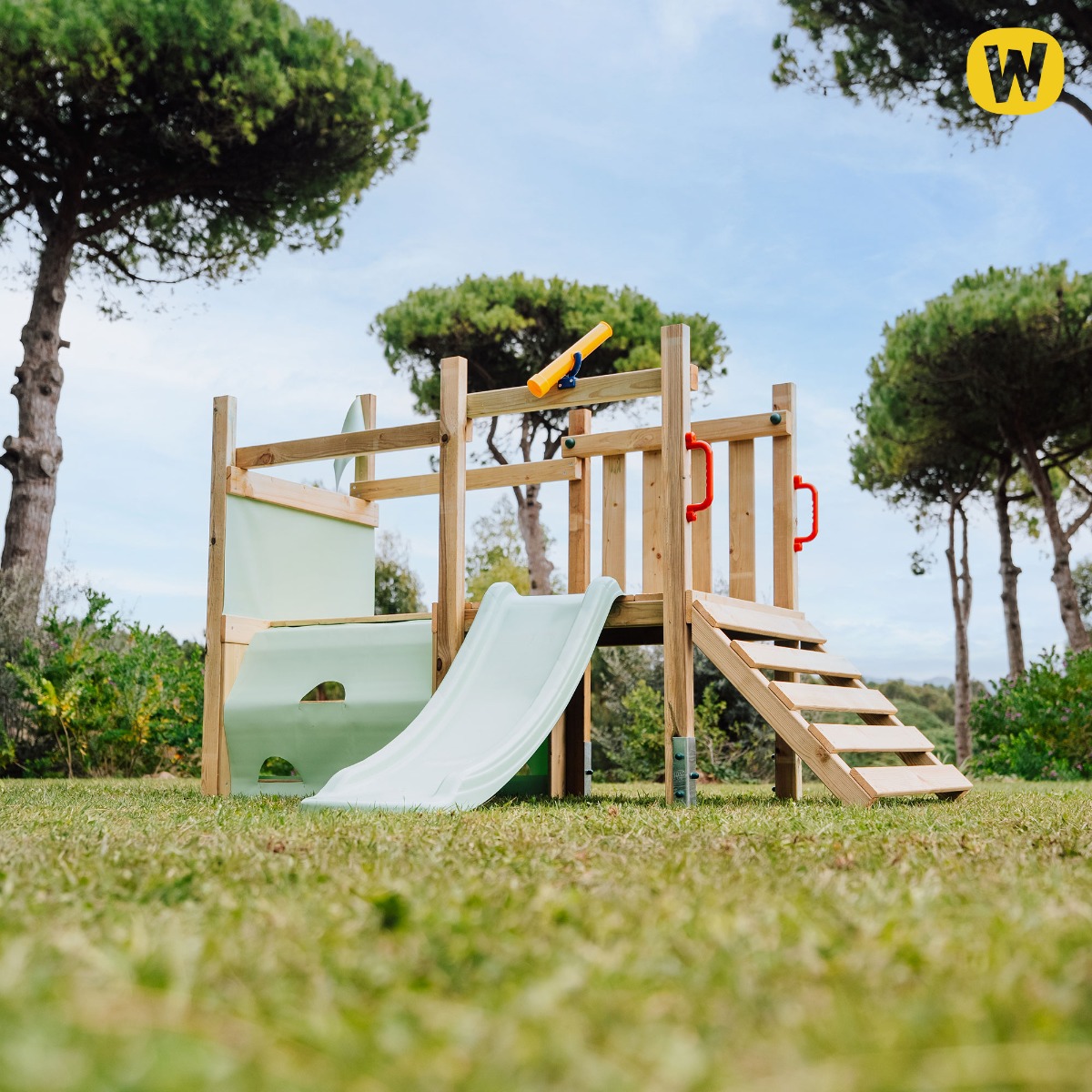 Parco giochi per bimbi piccoli Wickey My First Fort 2 833943_k