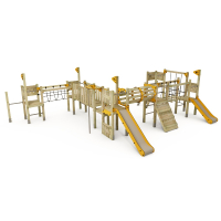 Parco giochi per aree di gioco Wickey PRO MAGIC Bounce  101092