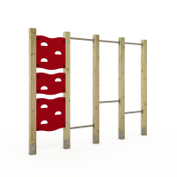 Parkour per il parco giochi Wickey PRO Fit Zip  100958_k