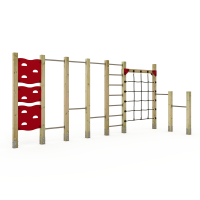 Parkour per il parco giochi Wickey PRO Fit Striker  100962_k